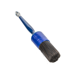 Niebieski pędzelek z czarnym włosiem nr. 18