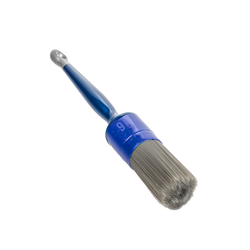 Niebieski pędzelek z szarym włosiem nr. 16
