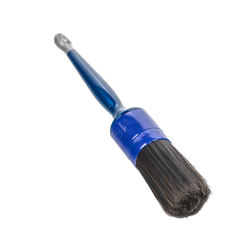 Niebieski pędzelek z czarnym włosiem nr. 16