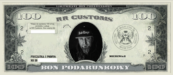BON PODARUNKOWY O WARTOŚCI 100 ZŁ