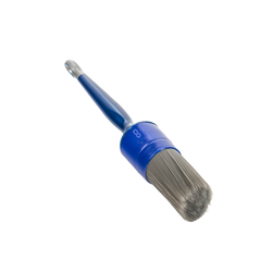 Niebieski pędzelek z szarym włosiem nr. 18