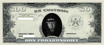 BON PODARUNKOWY O WARTOŚCI 500 ZŁ