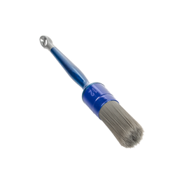 Niebieski pędzelek z szarym włosiem nr. 12