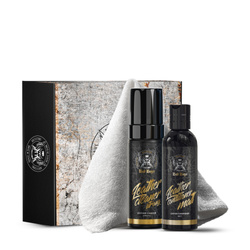 BadBoys Leather Care Set Strong Mini 150ml - Zestaw do czyszczenia oraz konserwacji tapicerki skórzanej
